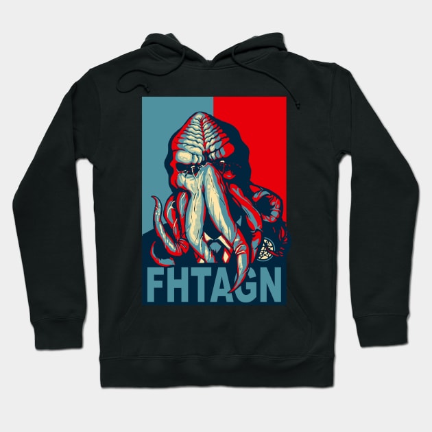 Cthulhu for President! Hoodie by FangZ